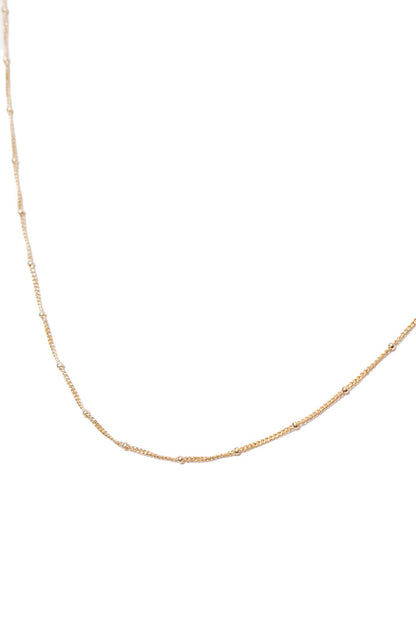 ORBIT LINK GOLD CHAIN NECKLACE