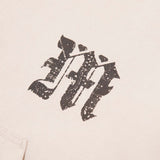 M'$ PAISLEY PATCHWORK MILITIA HOODIE IN OAT