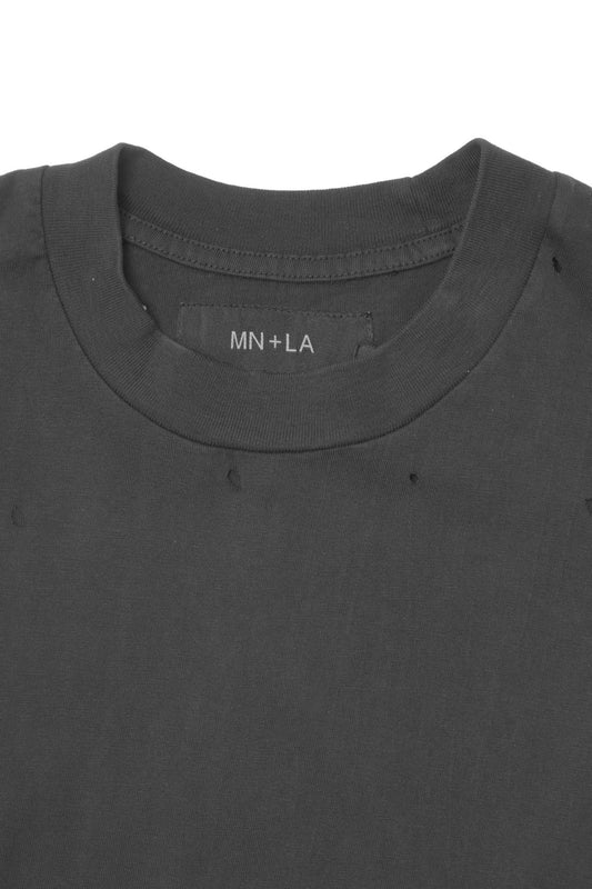 TATTERED BOX TEE IN CROW