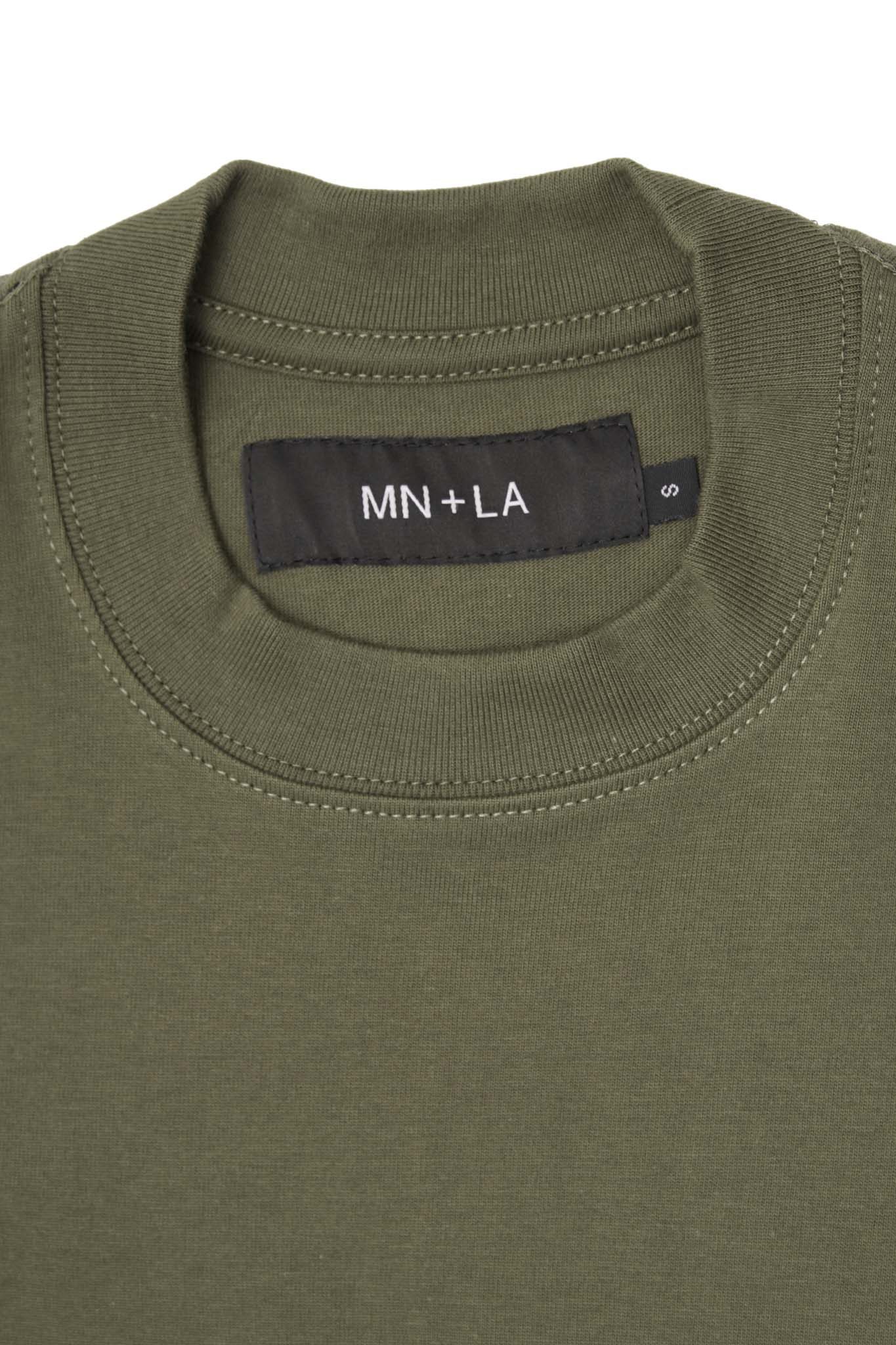 "ETERNAL RYTHM"  ULTRA HEAVY TEE IN OLIVE