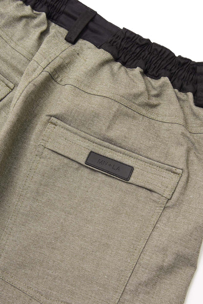 DOUBLE KNEE PHAT SHORTS IN LAUREL