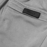 OVERPOCKET MESH SHORT IN STEEL