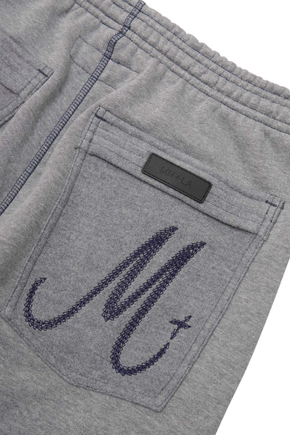 M+ EXO™ CUTOFF PANTS IN HEATHER GREY/NAVY