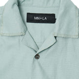 4 POCKET CUBAN SHIRT IN TEAL