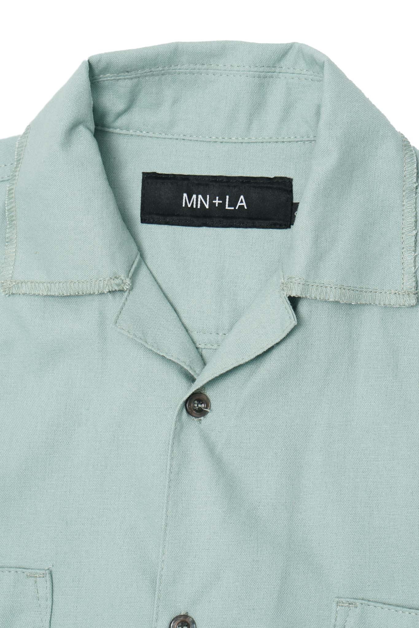 4 POCKET CUBAN SHIRT IN TEAL