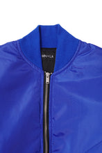 STEALTH BOMBER JACKET IN AZURITE