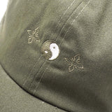 "BALANCE" 6 PANEL HAT IN OLIVE