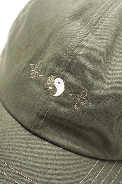 "BALANCE" 6 PANEL HAT IN OLIVE