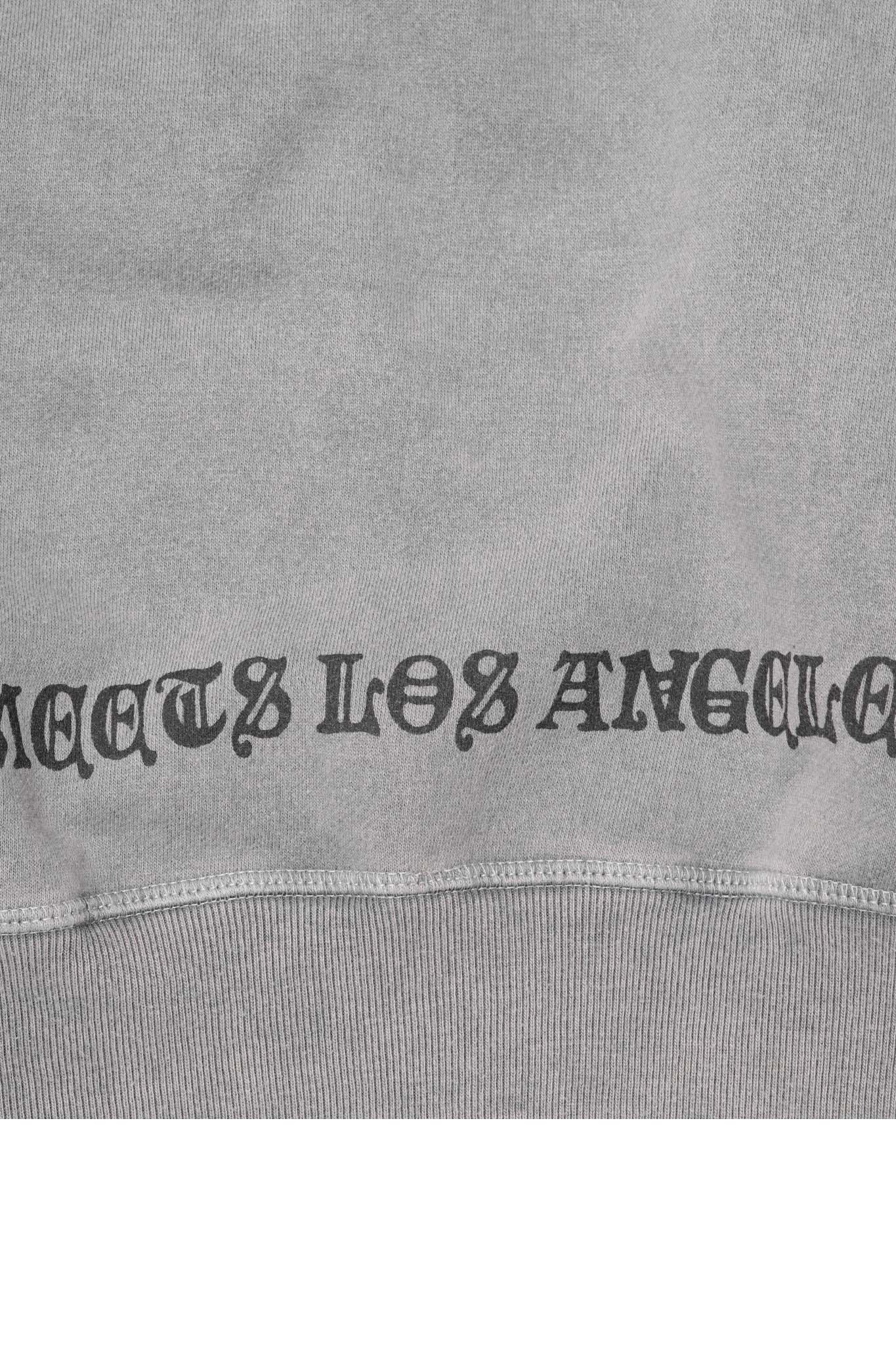 "LAST SUPPER" HOODIE IN CEMENT