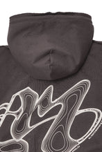 M'$ RIFT HOODIE IN CHARCOAL GREY