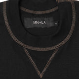 EXO™ MILITIA LONGSLEEVE TEE V3 IN CAVIAR/OLIVE