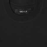 TOPSHELF TEE IN CAVIAR