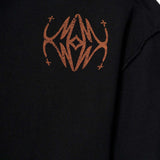 "COLLIDE" INSIDE OUT TOPSHELF TEE IN PERSIMMON