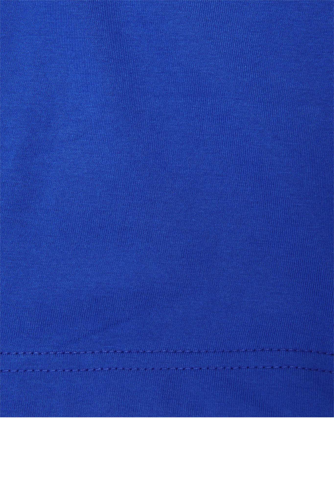 "OUTDOOR EXPLORATION" TEE IN ELECTRIC BLUE