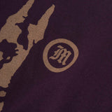 "HELL HOUNDS" TEE IN SHADOW PURPLE