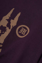 "HELL HOUNDS" TEE IN SHADOW PURPLE