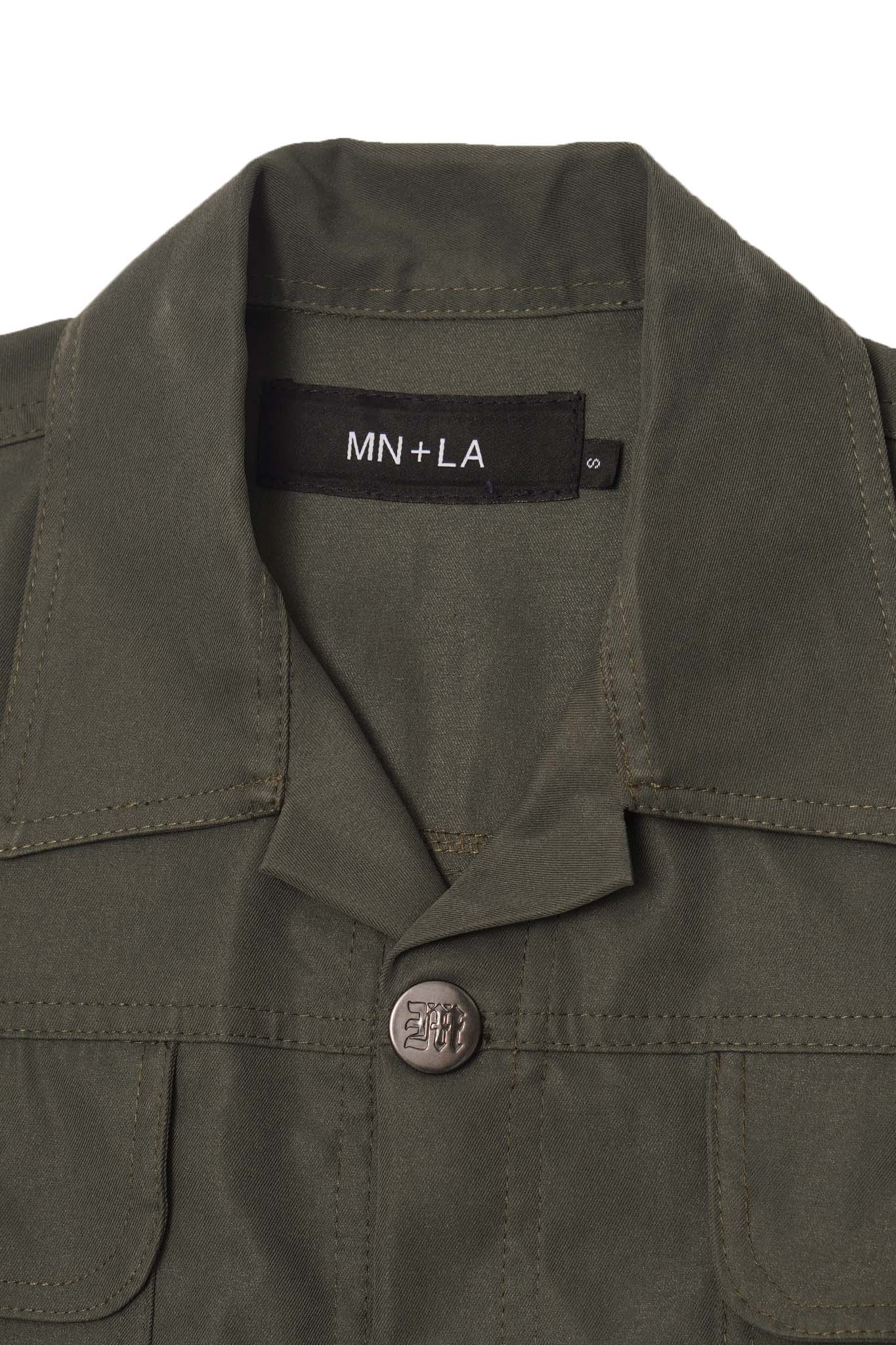 TRUCKER JACKET V2 IN OLIVE