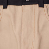 M+ DOUBLE KNEE PHAT SHORTS IN DUNE