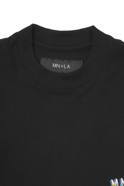 "GOLDEN COAST" TEE IN ANTHRACITE