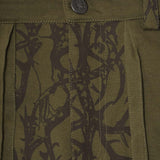 "VINES AND THORNS" OVERPOCKET PHAT PANTS IN OLIVE