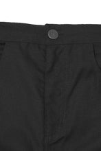 LINEN CROPPED PHAT PANTS IN ANTHRACITE