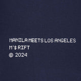 M'$ RIFT VAST TEE IN NAVY