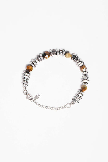 UMBER FOSSIL "AETHER STONE" BRACELET