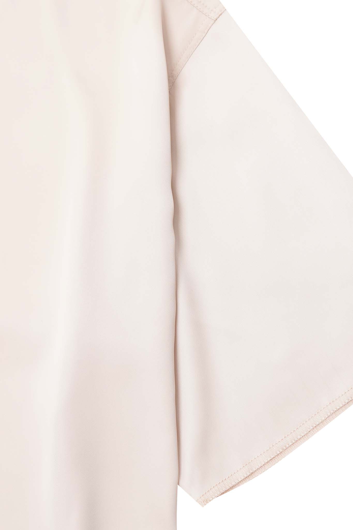 MANDARIN S/S SHIRT IN FOSSIL
