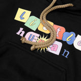 "SUN IS OUT" LITTLE HUMAN™ HOODIE IN CAVIAR