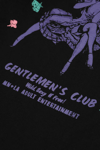 NAUGHTY N' NICE "WILD, SEXY N' FREE" TEE IN ANTHRACITE