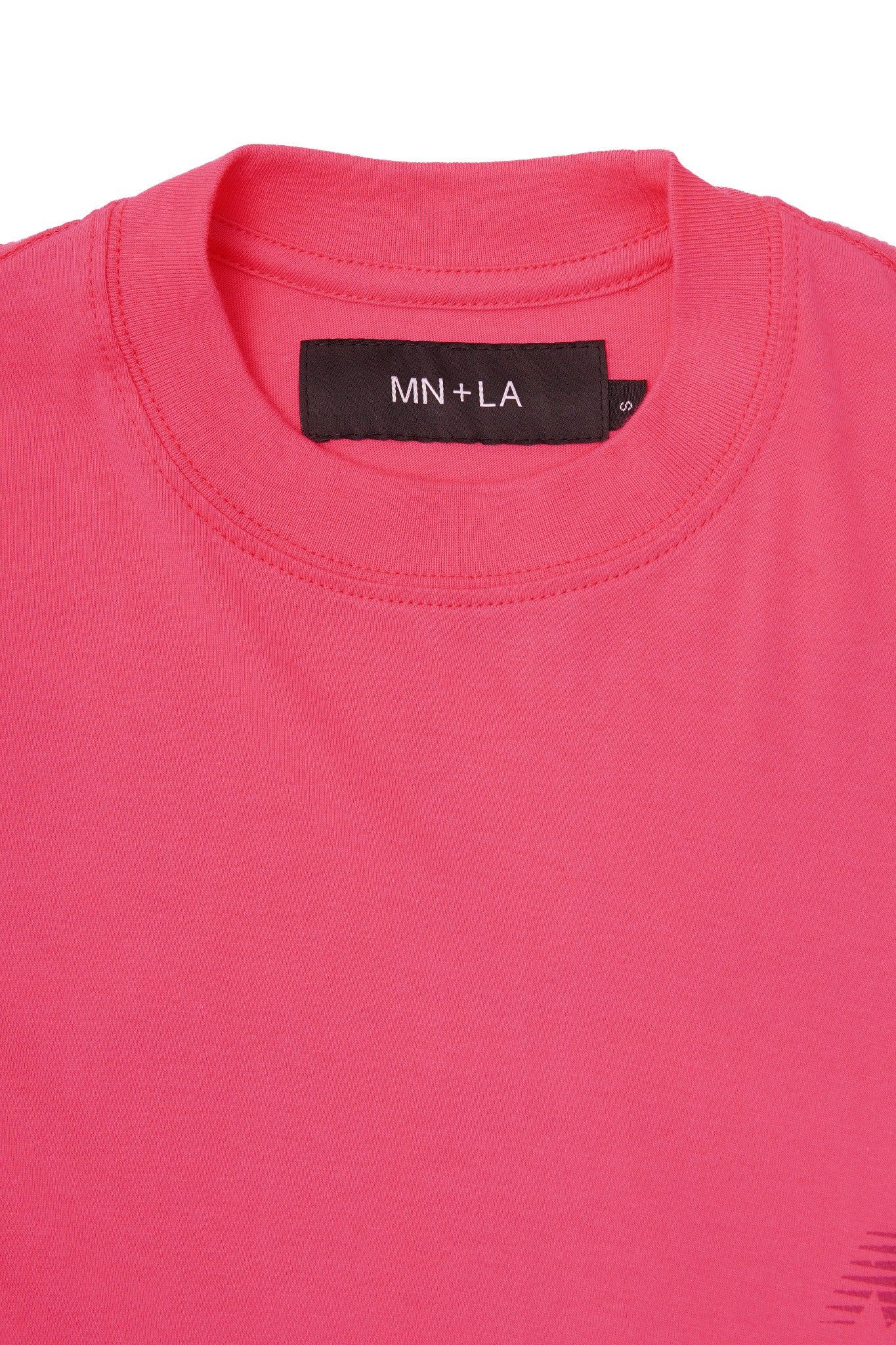 "OUTDOOR EXPLORATION" MULTI LOGO TEE IN STATIC PINK