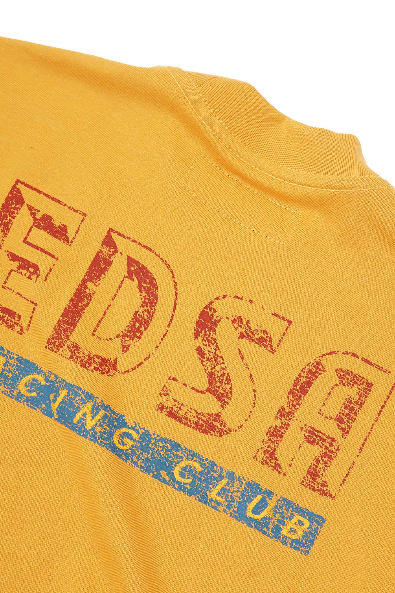 "EDSA RACING CLUB" TEE IN MUSTARD