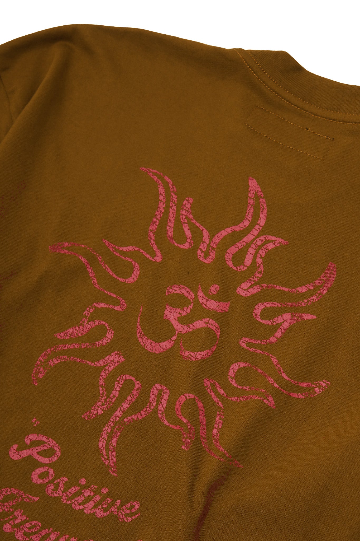 "POSITIVE FREQUENCIES" TEE IN RUST