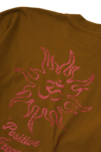 "POSITIVE FREQUENCIES" TEE IN RUST