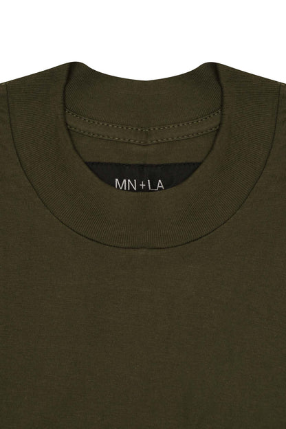 BOX LITE TEE IN OLIVE