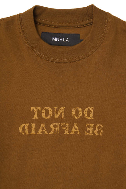 "DO NOT BE AFRAID" TEE IN RUST