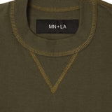 EXO™ MILITIA MOCK NECK TEE OLIVE/RUST