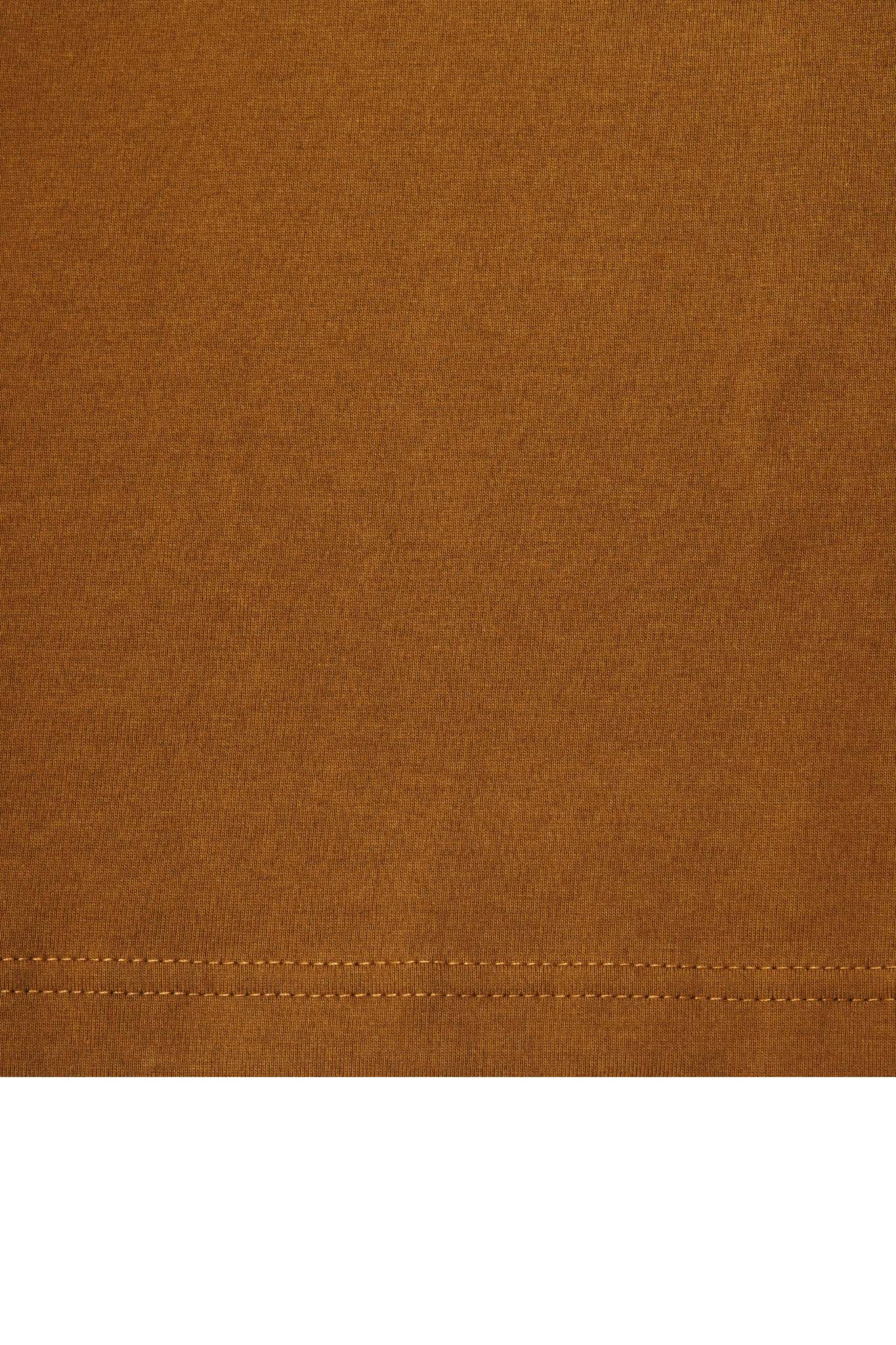 "TAKE NO SHIT" TEE IN RUST