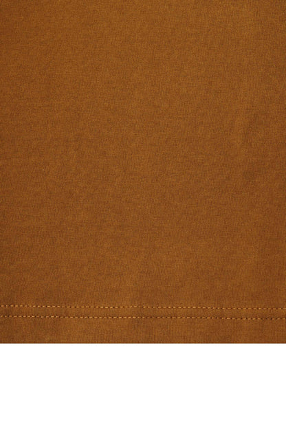 "TAKE NO SHIT" TEE IN RUST