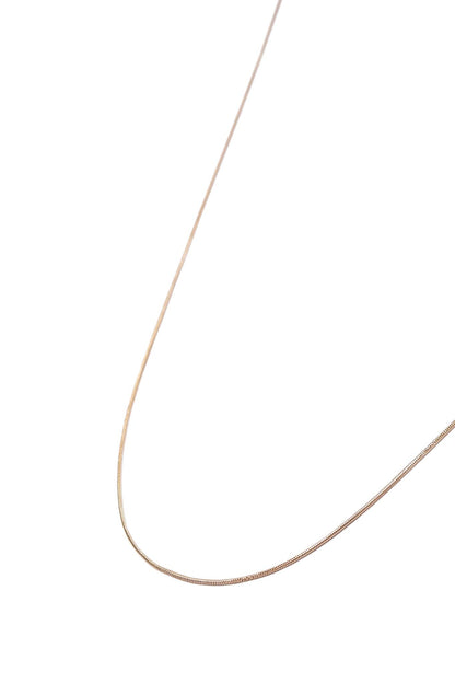 SLIM GOLD CHAIN NECKLACE