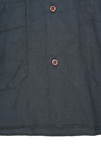 4 POCKET CUBAN SHIRT IN REGAL BLUE