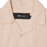 4 POCKET CUBAN SHIRT IN FOSSIL