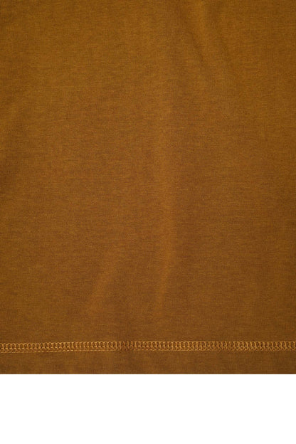 TRACK TEE IN RUST