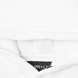 "CHOKE" HOODIE IN WHITE