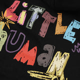"CRAYONS" LITTLE HUMAN™ HOODIE IN ANTHRACITE