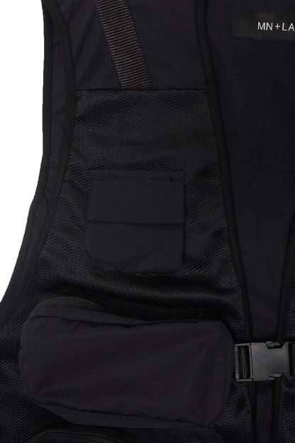 UTILITY VEST IN MIDNIGHT NAVY