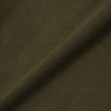 RAW FINISH CROPPED PANTS IN OLIVE
