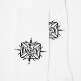 GRAVEYARD SOCKS 3 PACK (WHITE)