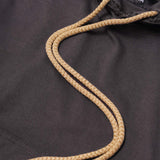 INCA HOODIE IN CHARCOAL GREY