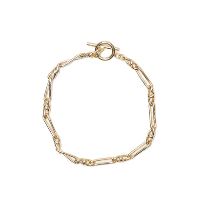 MOLTEN CHAIN GOLD BRACELET